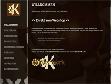Tablet Screenshot of kupferwerk.org